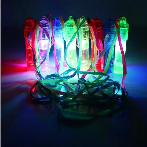 Led Whistle Toys Flashing Light Up Festival And Party Novelty Items
