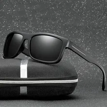 Мужские поляризационные солнцезащитные очки, брендовые, для вождения, солнцезащитные очки для мужчин, квадратные, очки, очки, UV400, оттенки, Gafas Oculos de sol