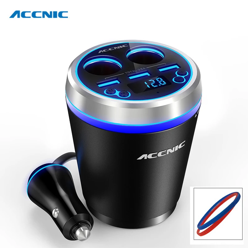 Автомобильный FM трансмиттер с Bluetooth 3 USB порта 12 24 В|fm transmitter|car bluetooth fm transmitterbluetooth