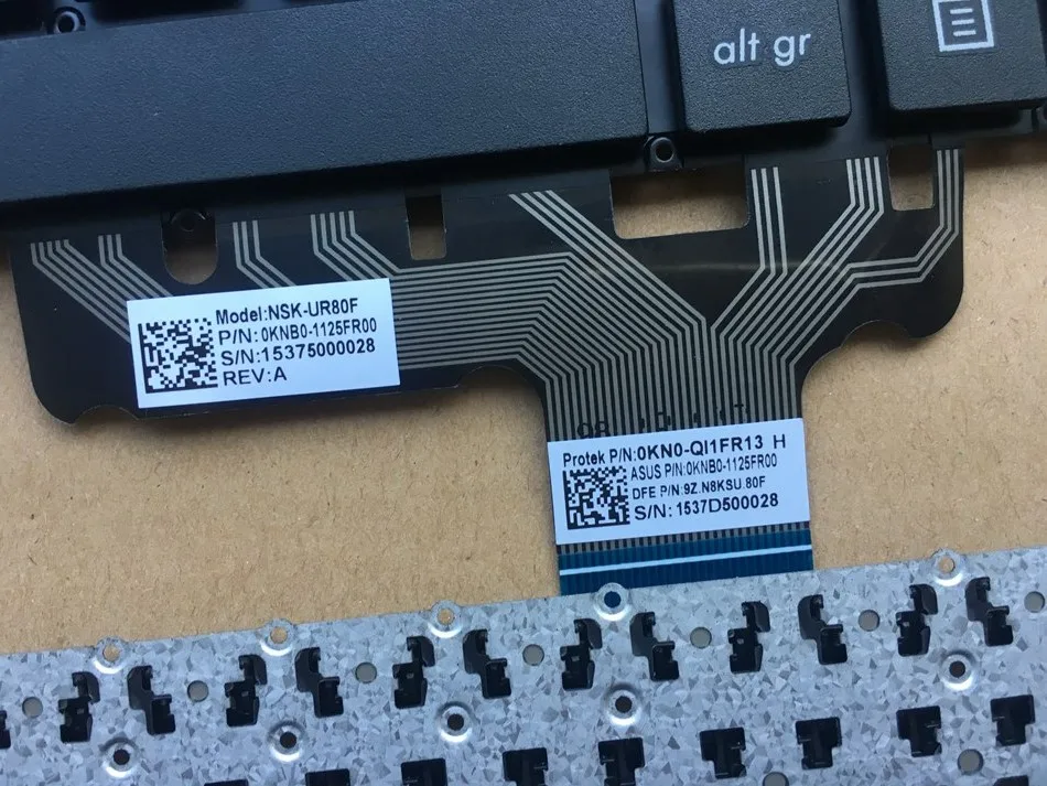 Новая Французская клавиатура FR для ASUS Transformer Book Trio TX201 TX201LA Series Azerty Layout Клавиатура