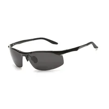 Лаура Фея Для мужчин поляризационные Солнцезащитные очки для женщин Алюминий-магниевого сплава Рамки UV400 спортивного вождения Защита от солнца Очки Óculos masculino