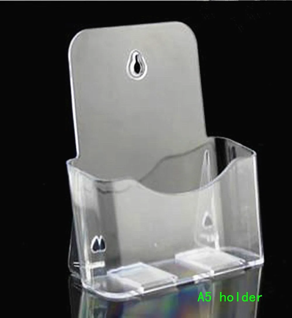 Clear A5 Single Plastic Acrylic Brochure Literature