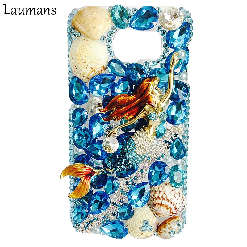 bilder für Laumans telefonkasten für samsung galaxy S8 Bling Kristall meermädchen Hartplastik Strass Schutzhülle für Samsung Galaxy S6 bilder für Laumans telefonkasten für samsung galaxy S8 Bling Kristall meermädchen Hartplastik Strass Schutzhülle für Samsung Galaxy S6