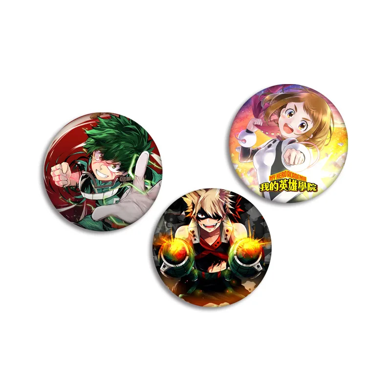 Мой герой Академия косплей Bedge мультфильм Boku No Hero Izuku Midoriya рюкзак сумки значки