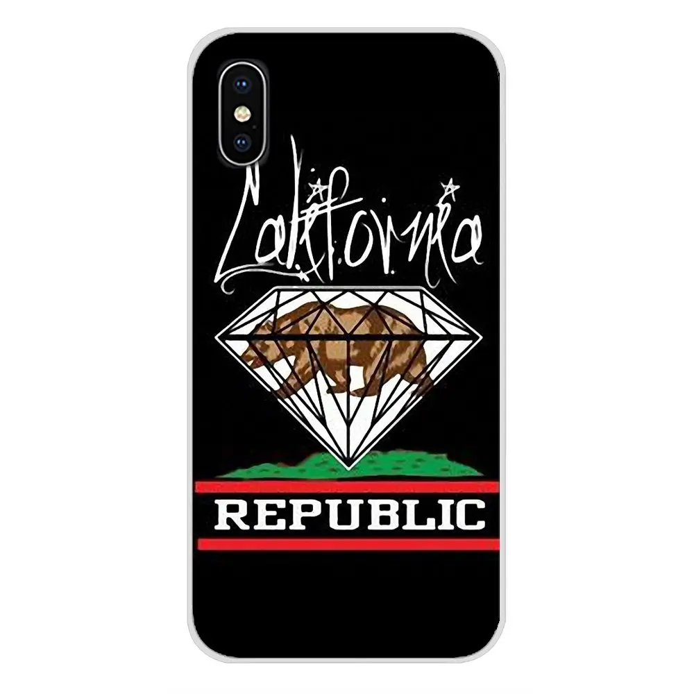Чехлы и аксессуары для Apple iPhone X XR XS MAX 4 6 5C SE 6S 7 8 Plus ipod touch 5 califorse с изображением