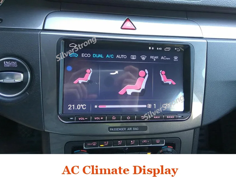 ANDROID8.1 VW ANDROID 9inch car dvd radio gps    (3) - 