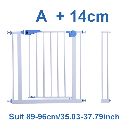 Защитные ворота для детей, ограждение для детей, ограждение для собак, ограждение для детей 75-110 см - Цвет: A Plus 14cm