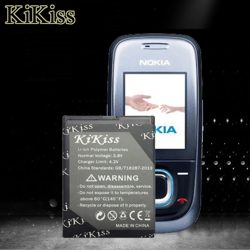 KiKiss Lithium Polymer Rechargeable Battery BL 4S For Nokia 7100S 3600S ...