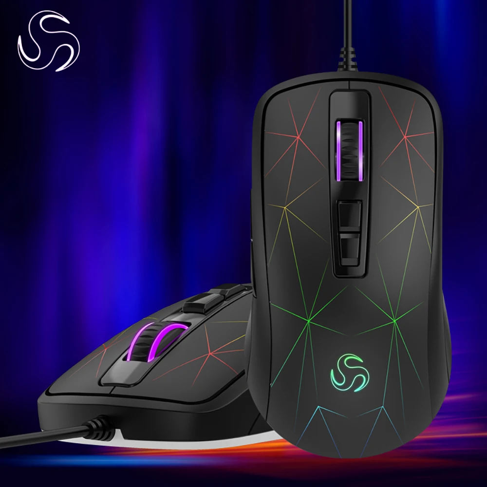 

gaming mouse wired G800 ergonomic mouse 7 button 4000 DPI LEDcomputer mouse pc ande laptop mouse USB