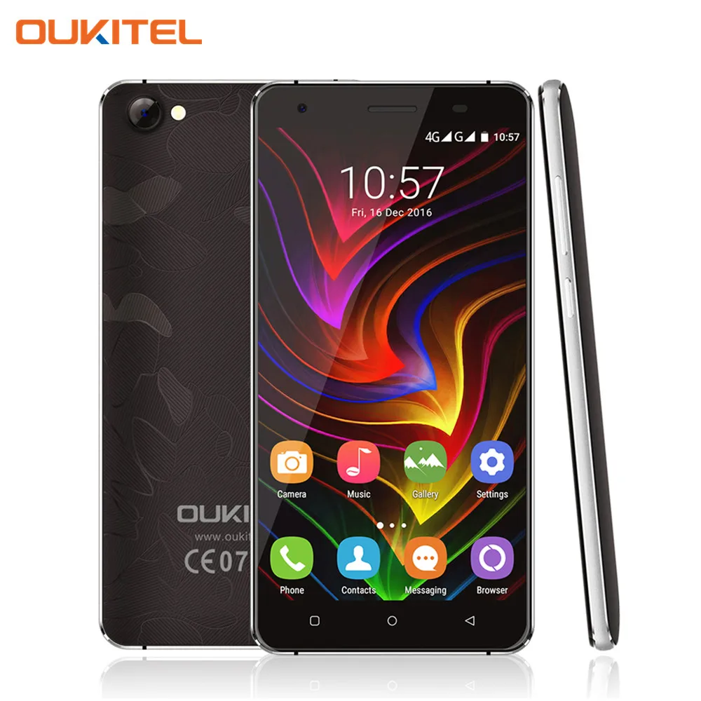bilder für Original Oukitel C5 Pro 5,0 Zoll Smartphone Android 6.0 MTK6737 Quad-Core-Handy 2 GB/16 GB 4G LTE Metallrahmen Zelle telefon bilder für Original Oukitel C5 Pro 5,0 Zoll Smartphone Android 6.0 MTK6737 Quad-Core-Handy 2 GB/16 GB 4G LTE Metallrahmen Zelle telefon