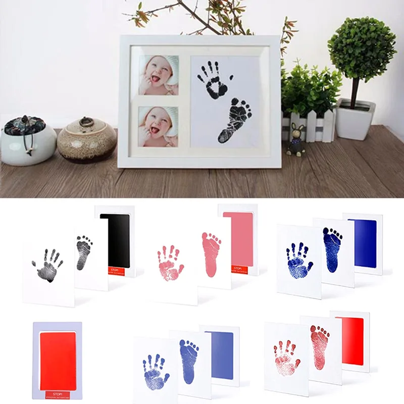 Baby-Care-Non-Toxic-Baby-Handprint-Footprint-Imprint-Kit-Baby-Souvenirs-Casting-Newborn-Footprint-Ink-Pad