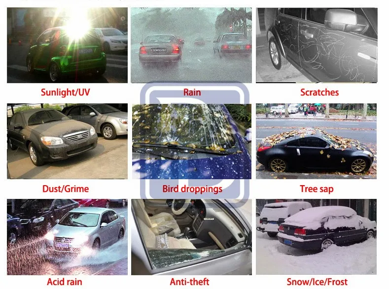 innovative products 2016 automatic electrical car cover with LED power display