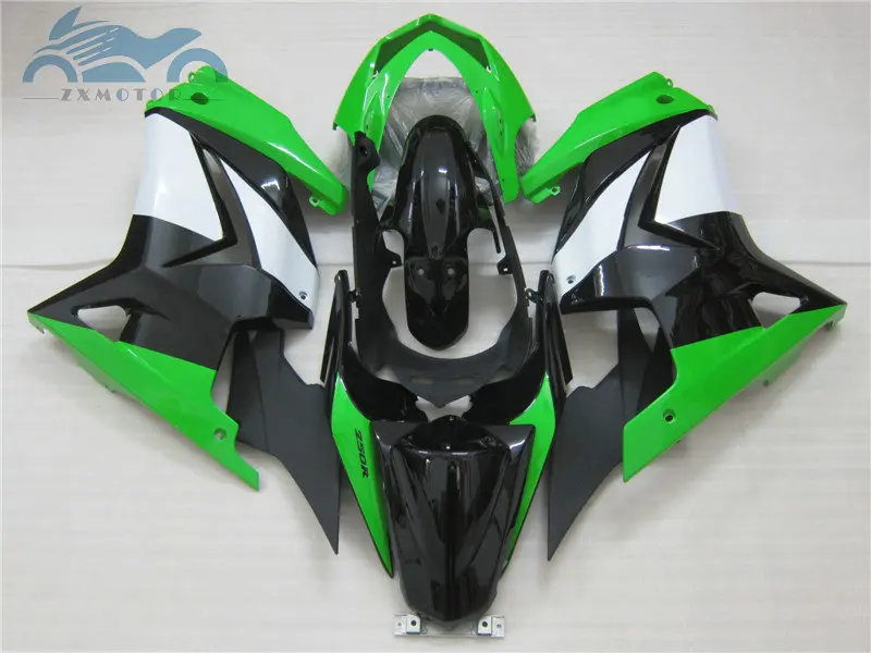 Injection mold for Kawasaki Ninja 250R ABS Fairings kit 2008 2009-2013 2014 ZX 250 EX250 08-14 green black fairing bodykits Injection mold for Kawasaki Ninja 250R ABS Fairings kit 2008 2009-2013 2014 ZX 250 EX250 08-14 green black fairing bodykits