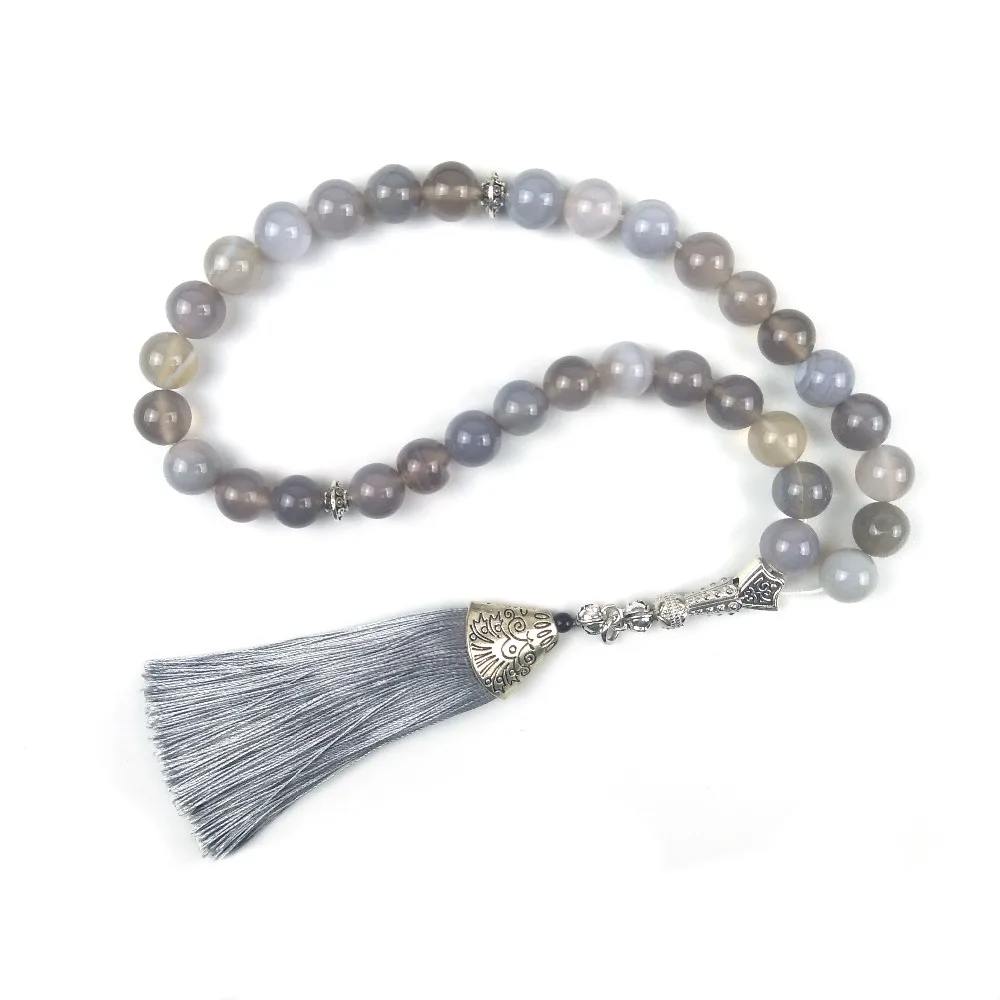 2019 new 10mm grey natural stone Muslim Prayer Beads Islamic Tasbih Allah Prayer Tesbih Islam Misbaha worry beads
2019 new 10mm grey natural stone Muslim Prayer Beads Islamic Tasbih Allah Prayer Tesbih Islam Misbaha worry beads