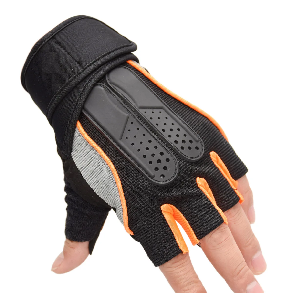 Women Men Sports Gym Training Gloves Half Finger Fitness Exercise Gloves Non-slip Weight Lifting Body Building Breathable Gloves