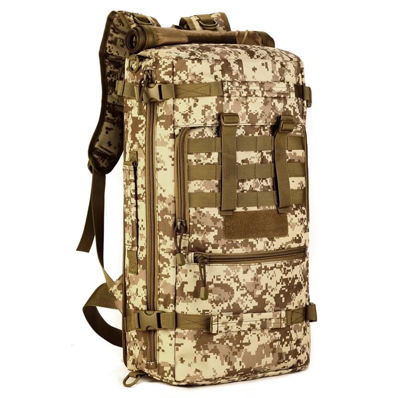 2019 Новый Популярный высококачественный военный тактический рюкзак 50L, походные сумки, альпинистская сумка, мужской походный рюкзак для