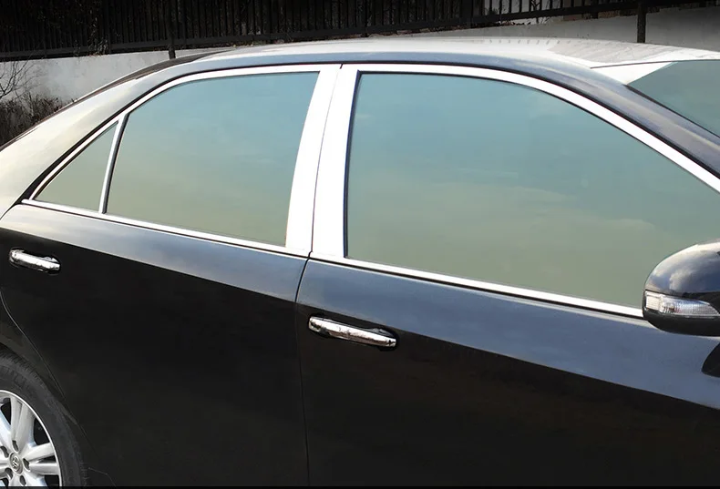 Lsrtw2017 304 нержавеющая сталь окна автомобиля планки для toyota camry 2006 2007 2008 2009 2010 2011 2013 2012