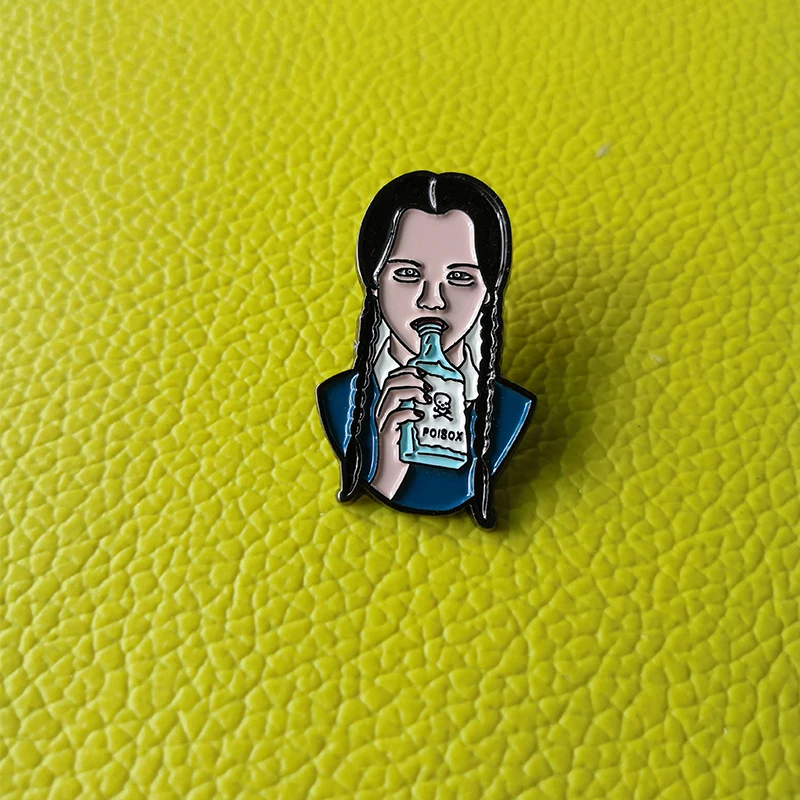 

Wednesday Addams Soft Enamel Pins