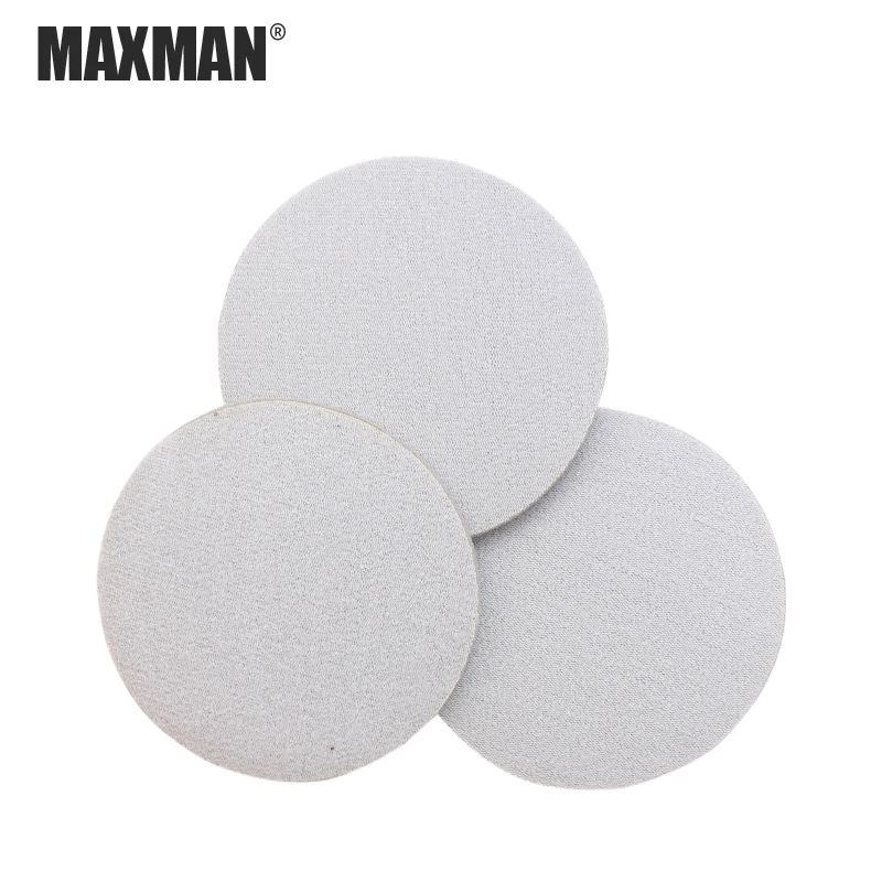 MAXMAN 3 pcs/lot 5 inches Hook and Loop Waterproof Flocking Sponge