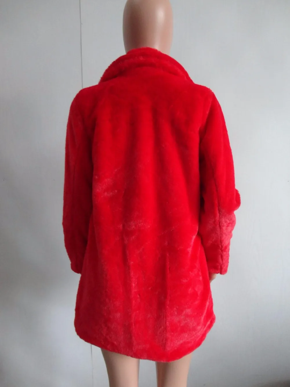 Осень зима новое пальто из искусственного меха Топ для женщин длинная куртка кардиганы Женское пальто с мехом теплая верхняя одежда размера плюс C316
