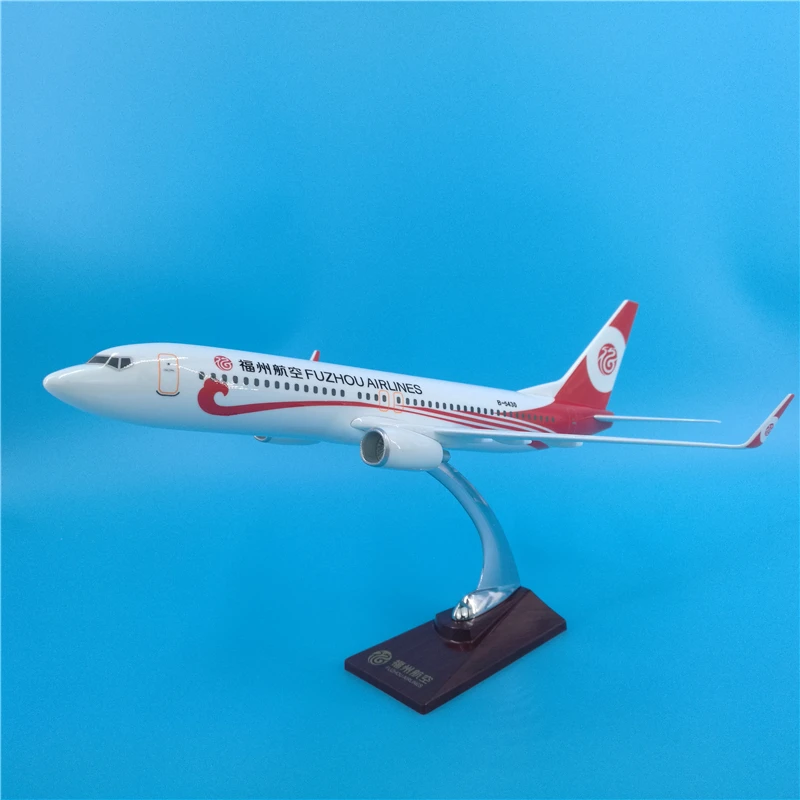 40 см Смола B737-800 Fuzhou Airlines модель самолета Boeing 737 B-5430 Airways Airbus Модель самолета авиационная шкала 1:100