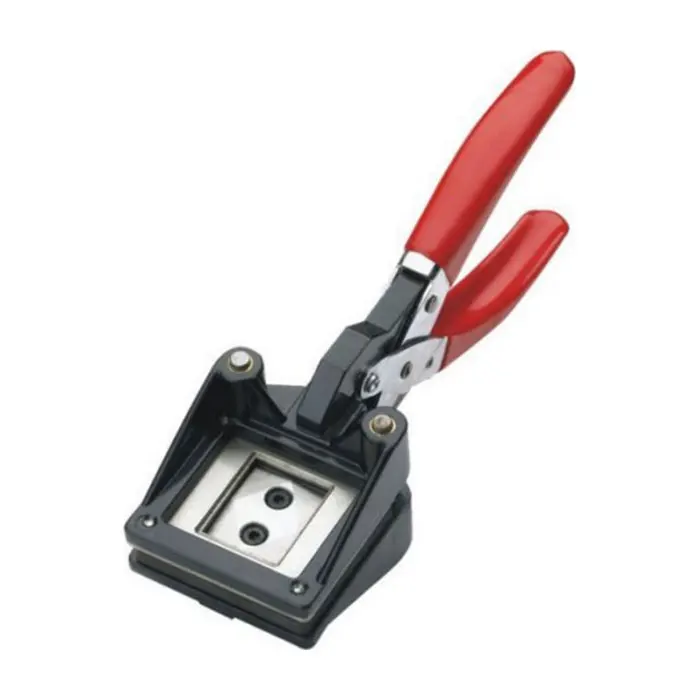 

Hand Held Passport ID License Photo Punch Cutter,ID Card Cutter,Credit Card Cutter 50x50mm Right Corner