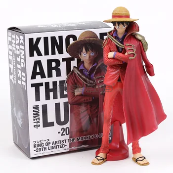 

Anime One Piece KOA King of Artist Monkey D Luffy 20th Limited Figure Collectible Model Toy 25cm