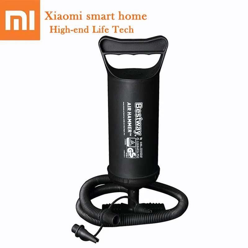 

Xiaomi Electric Air Pump Fast inflation / Deflate Portable Durable Labor-saving Inflatable Tool 3 Size Nozzles for Swimming Ring