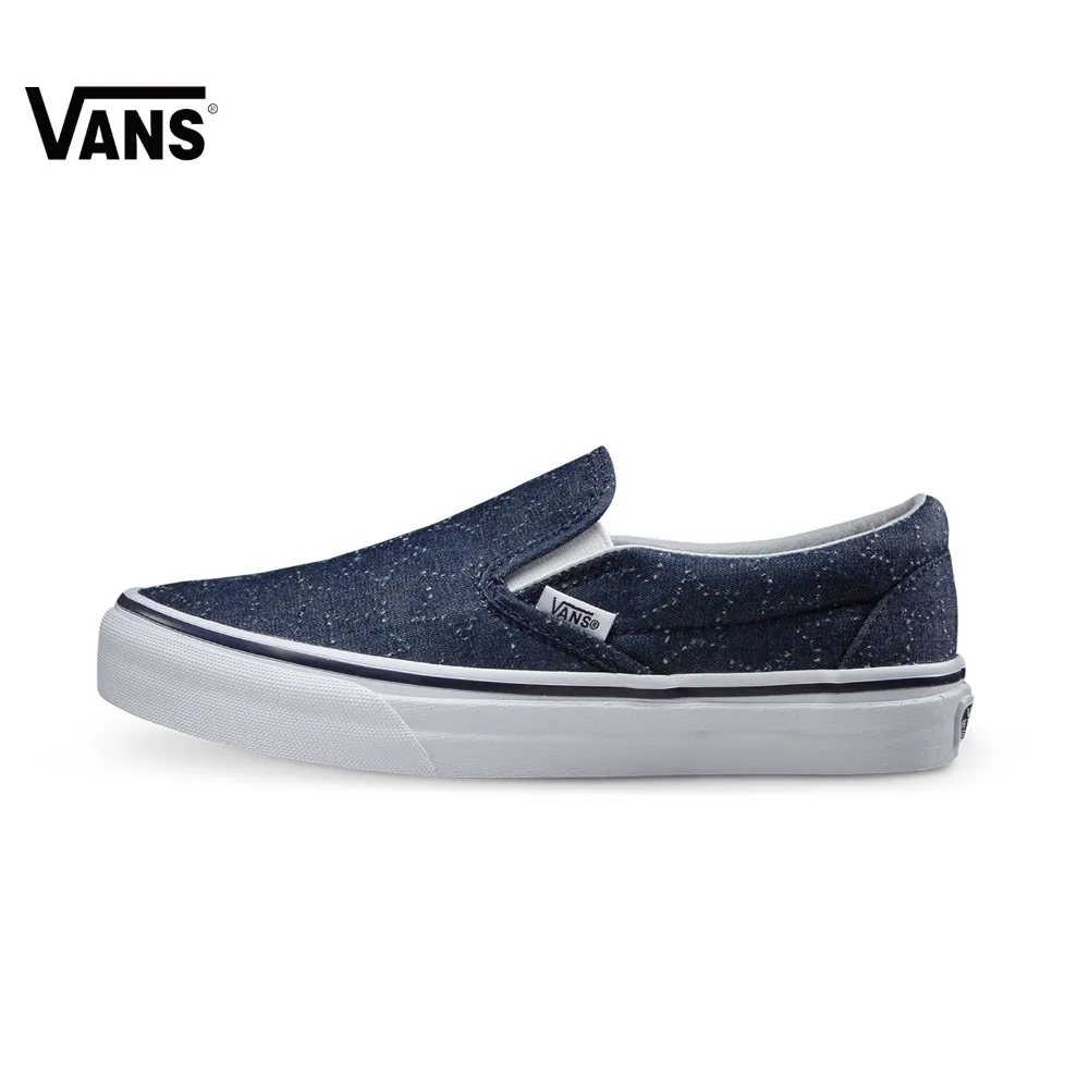 Original Vans New Arrival Low-Top Women's Slip-On Skateboarding Shoes Sport Shoes Canvas Shoes Sneakers