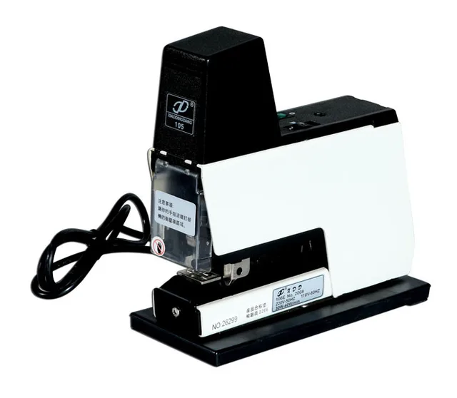 Electric Stapler Book Binding Machine Electromotive type of XDD105