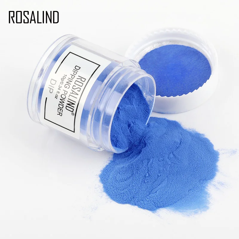

ROSALIND 10g Dipping Powder Nail Natural Color Holographic Glitter Nail Art Powder No Need Lamp Cure Manicure Nail Glitter