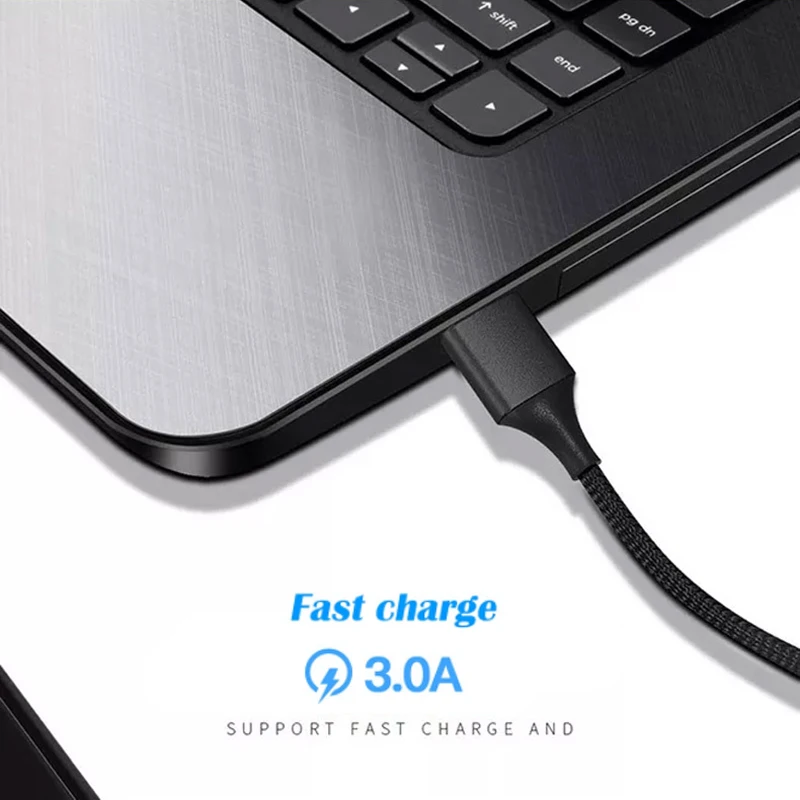 Магнитный зарядный кабель для IPhone X 8 XS XR быстрое зарядное устройство Micro USB Type C