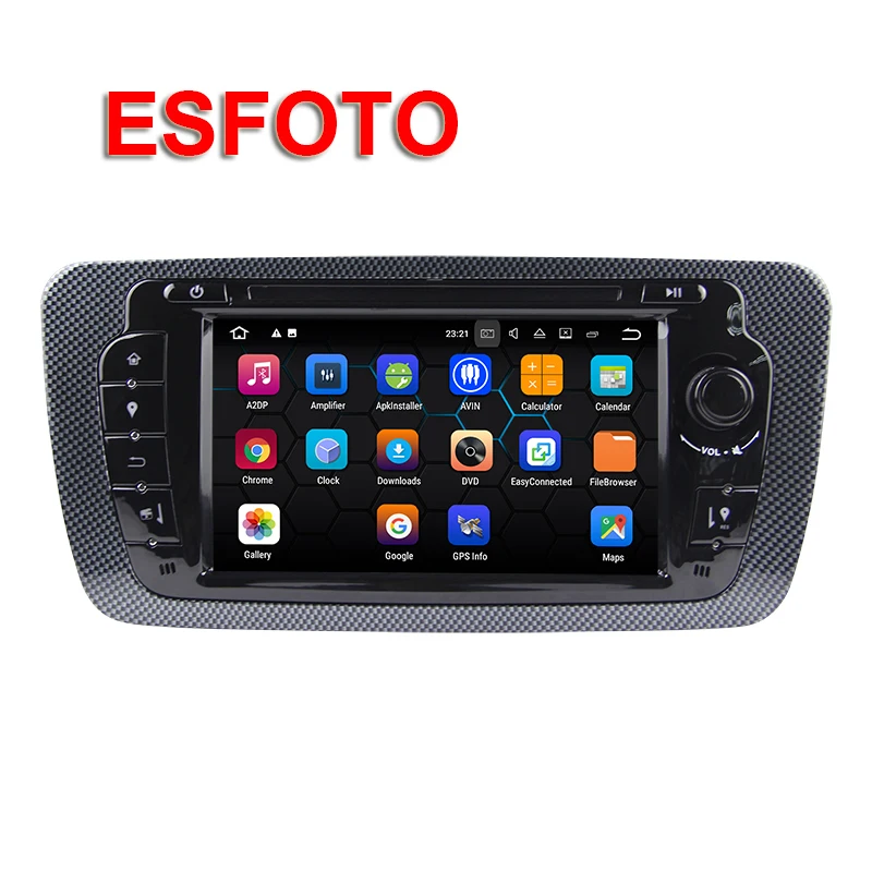 2 Din Android 8 1 автомобиль DVD мультимедийный плеер для сиденья Ibiza 2009 2013 gps навигации OBD2