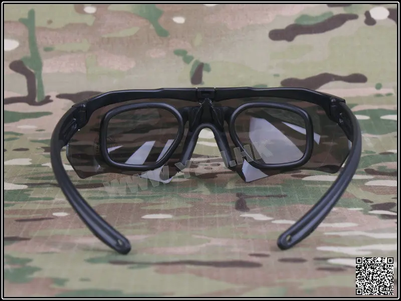 Тактические очки для езды на велосипеде, солнцезащитные очки против ветра-защитные зеркальные линзы Кемпинг Очки для походов GX-800 3 объектива BD2478 черный