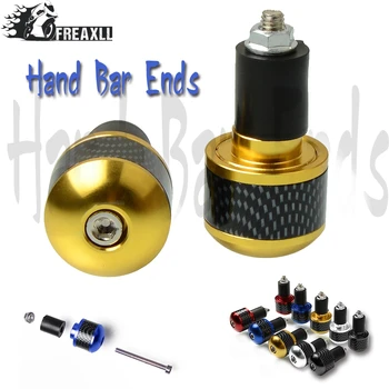 

7/8''22 Motorcycle Handlebar Cap Motocross Handle Bar Grips Ends For YAMAHA FZR 400 FZ09 R1M BMW R1150GS K1200RS S 1000 RR R850R