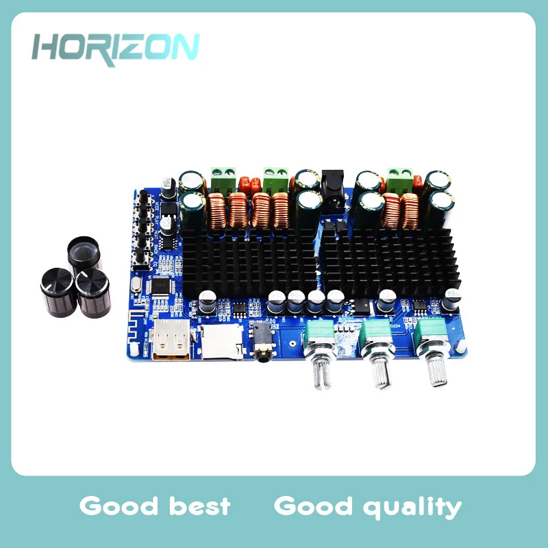 

TPA3116 Digital 2.1-CH Amplifier Board Bluetooth USB Input 50W+50W Stereo