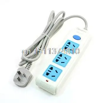 

AC 250V 10A Multi Type Socket Power Strip 3 Outlet Splitter 1.7M AU Plug