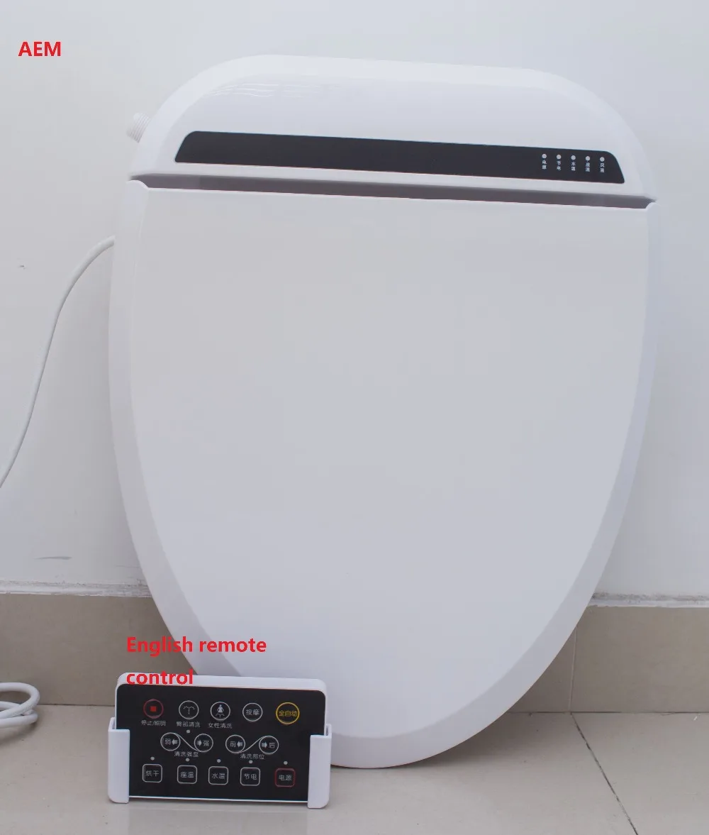 Intelligent Toilet Seat Heated Washlet Electric Bidet Cover Heating