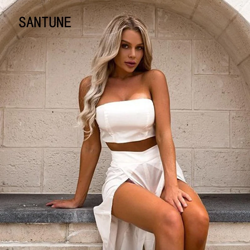 Santune женская летняя обувь Простые пикантные комбинезоны укороченный топ женский
