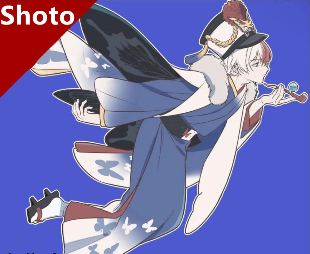 

Shoto Boku no Hero Academia Cosplay Todoroki Shoto Kimono Cosplay Costume