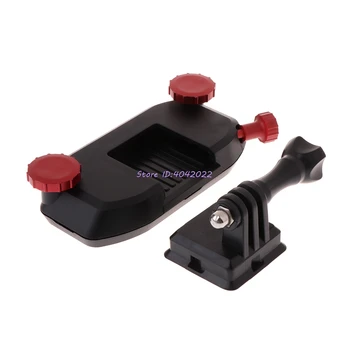 

Quick Release Backpack Waist Belt Button Mount Buckle Clip Adapter For GoPro 6/5