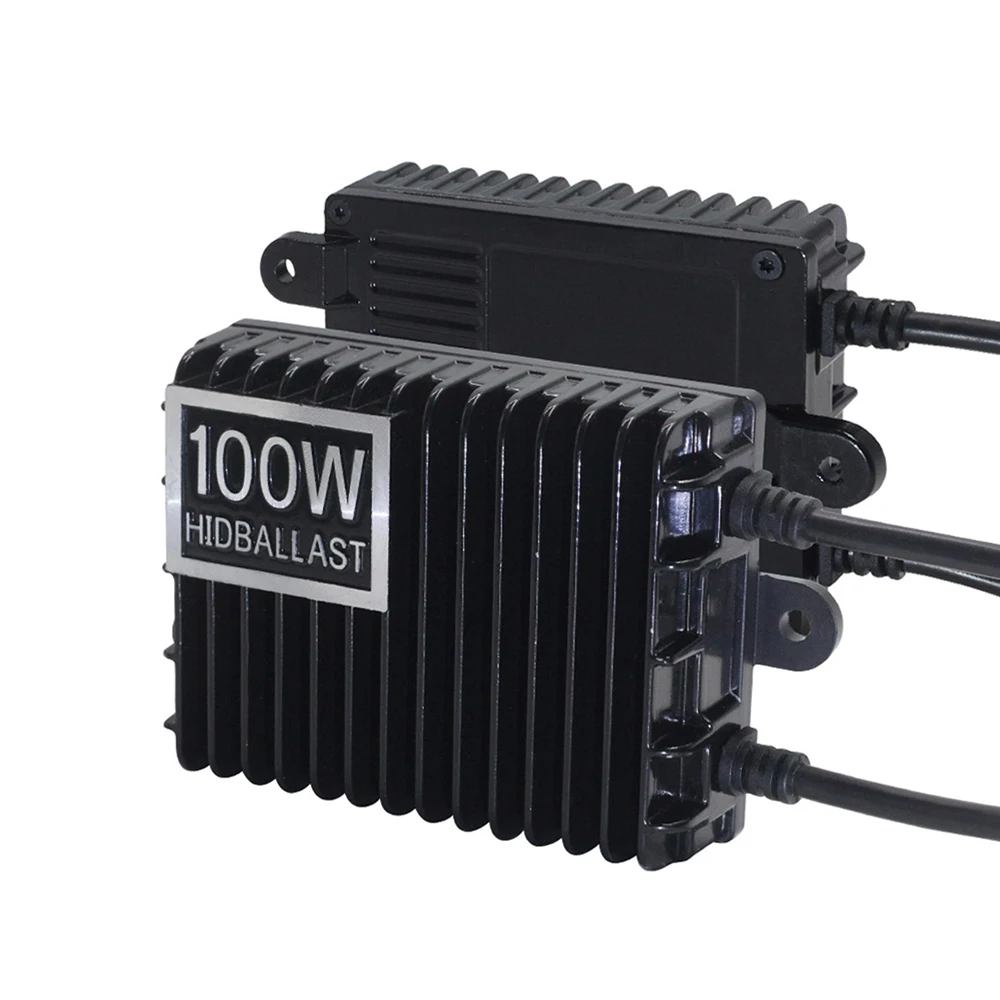 Car Headlight 100W HID Xenon Kit H7 H11 H1 H3 HB3 HB4 D2H Xenon Bulb High Power AC 12V 100W HID Ballast Kit 4300K 6000K 8000K (6)