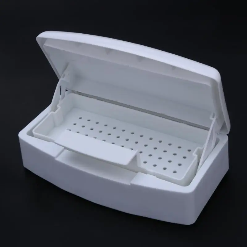Pro Nail Art Sterilizer Disinfection Box Professional Salon Nail Metal