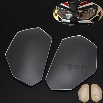 

BJGLOBAL Headlight Covers Screen Len Protector Guard For HONDA CRF1000L 2016 2017 2018
