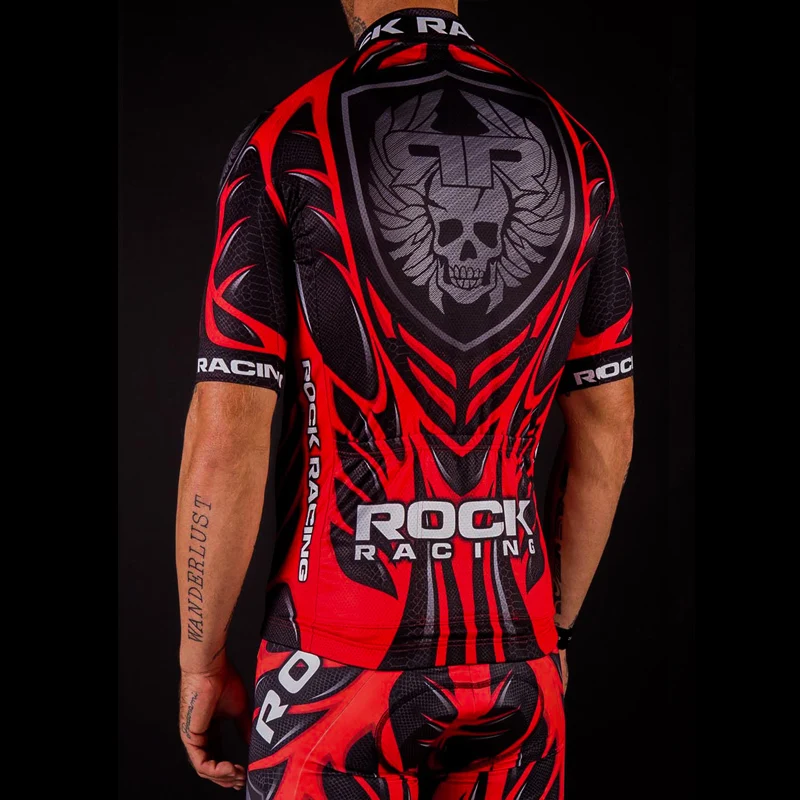 الموالية الدراجات جيرسي مجموعة الجمجمة الصيف MTB غطاء دراجة مايوه روبا Ciclismo 100% البوليستر سباق الدراجة الملابس الدراجات مجموعة الموالية الدراجات جيرسي مجموعة الجمجمة الصيف MTB غطاء دراجة مايوه روبا Ciclismo 100% البوليستر سباق الدراجة الملابس الدراجات مجموعة