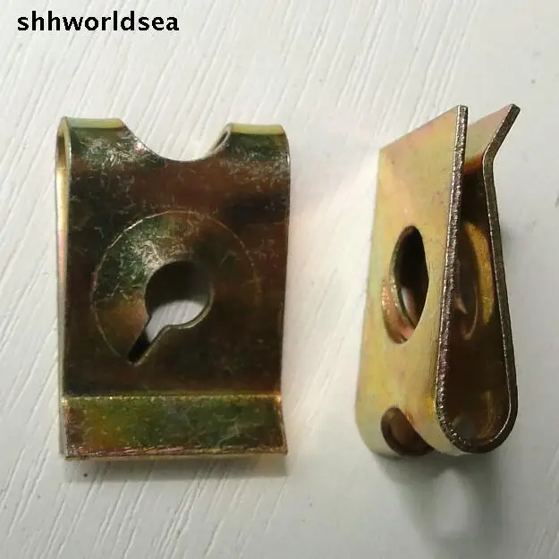 Shhworld Sea 100 шт авто зажимы и крепежи U гайка винт|auto clips|auto clips and fastenersu nut |