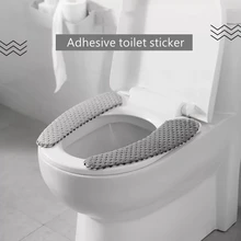 Coprisedili per WC spessi nordici invernali coprivaso per WC lavabile morbido coprisedile universale per tappetino (estool accessori per il bagno