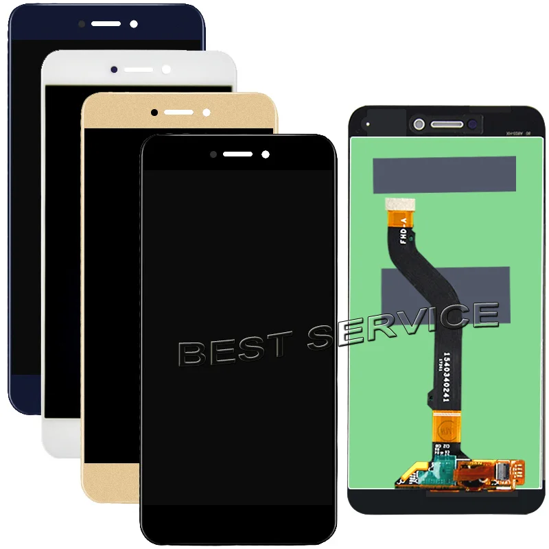 ЖК дисплей для Huawei Honor 8 Lite с сенсорным экраном дигитайзер рамка в сборе Замена P8