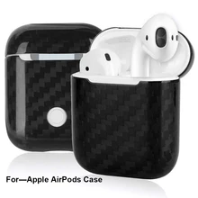 3K Carbon Fiber Case For Apple AirPods Cover Ultra-thin & Scratch-resistant Real Carbon Fiber for AirPods Case – Glossy