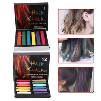 

Disposable Hair Coloring Chalk Temporary Dye Hair Pastel Dyeing Stick Kit Beauty Tool
